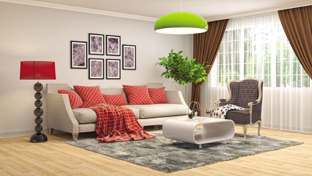 Украсите и осветлите ваш простор: У моди су подне лампе, са високом, троножним постољем